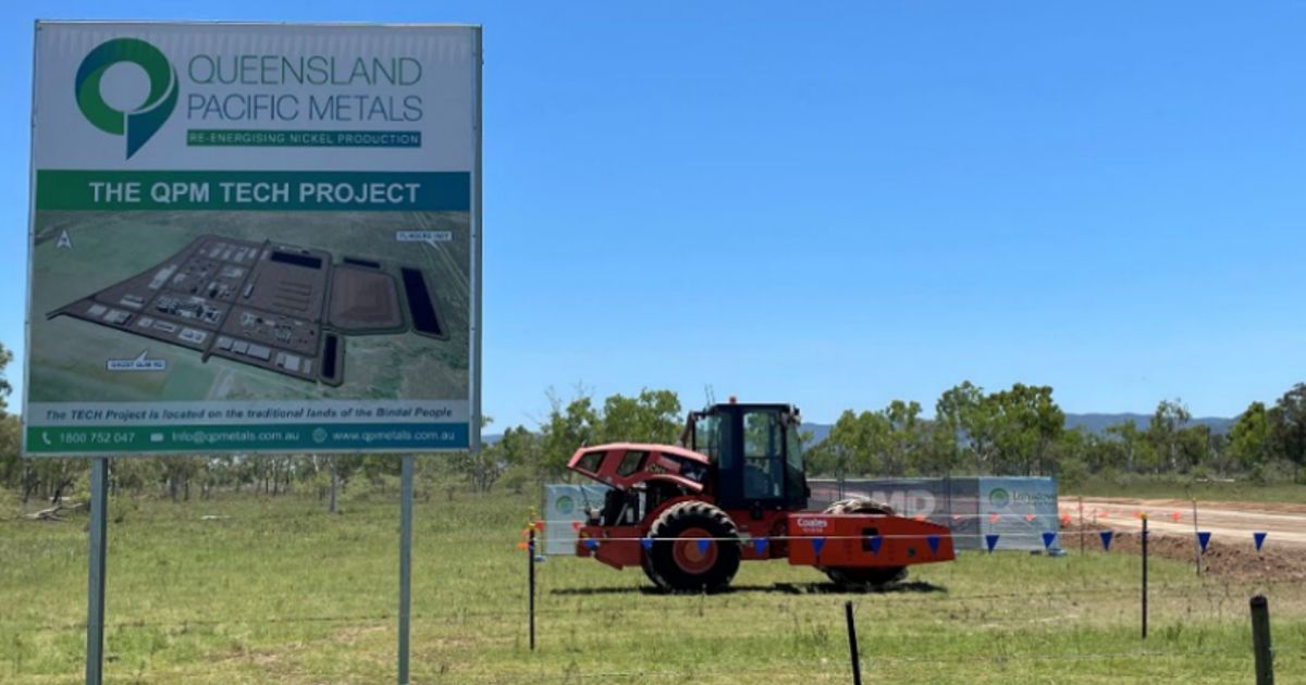 Queensland Pacific Metals Ltd ticks off all major approvals for TECH Project following grant of environmental authority - Vimarsana News