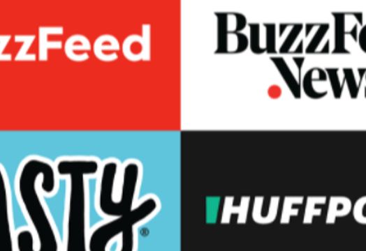 Logo of various BuzzFeed subsidiaries