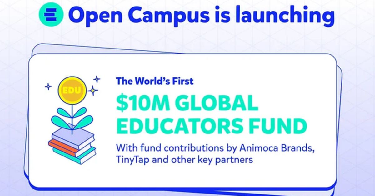 Animoca Brands Corporation Ltd joins Open Campus Protocol's US$10 million Web3 global educators' fund - Vimarsana News