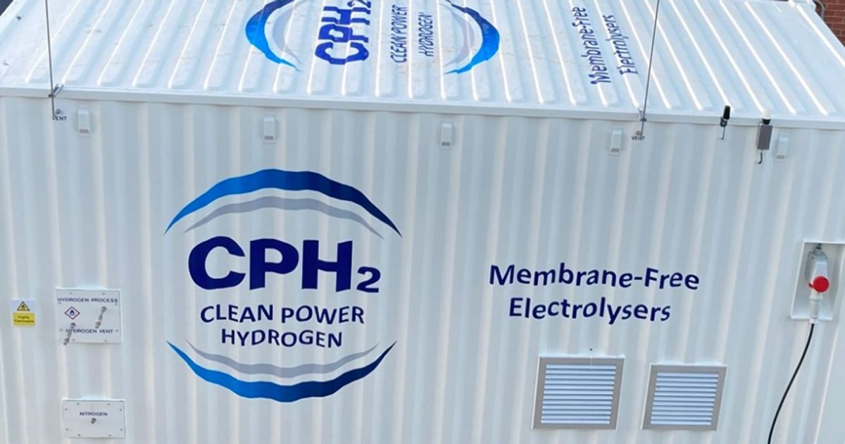 Clean Power Hydrogen is a 'compelling investment opportunity', says ...