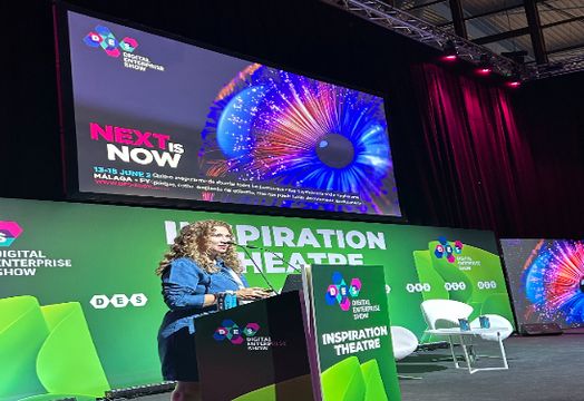 RocketFuel marketing VP M&oacute;nica Taher is a keynote speaker at the Digital Enterprise Summit in Spain