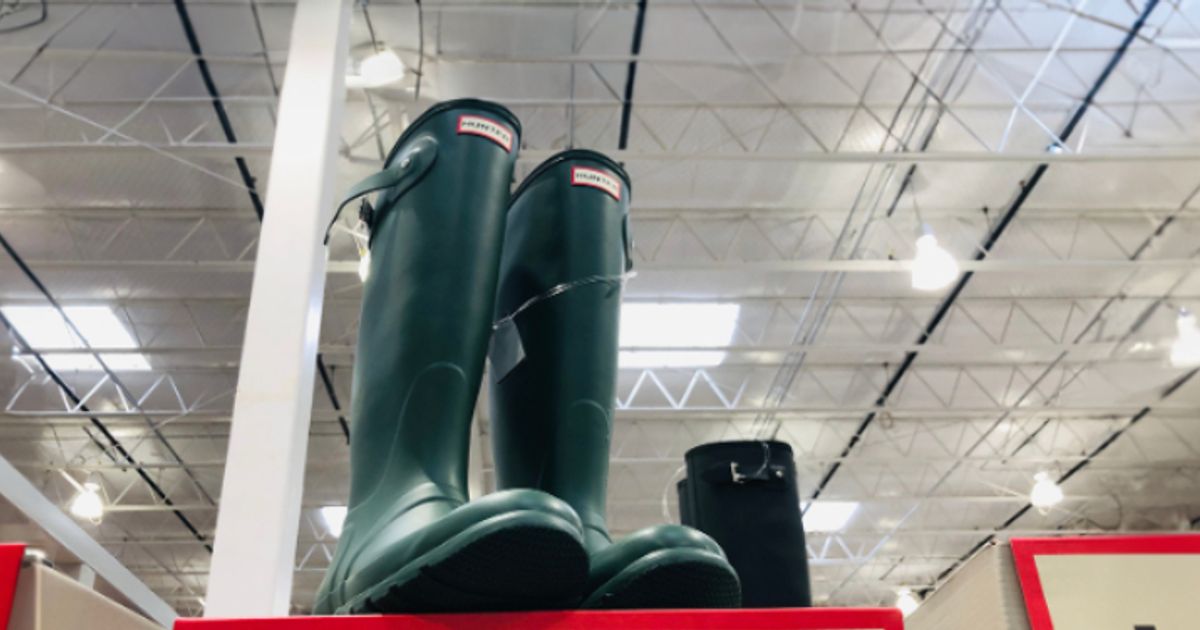 Hunter rubber boots on sale costco