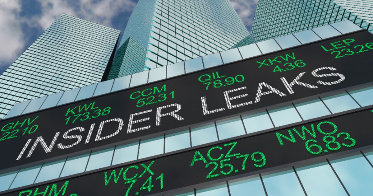 Insider trading a much bigger problem than believed, worrying new