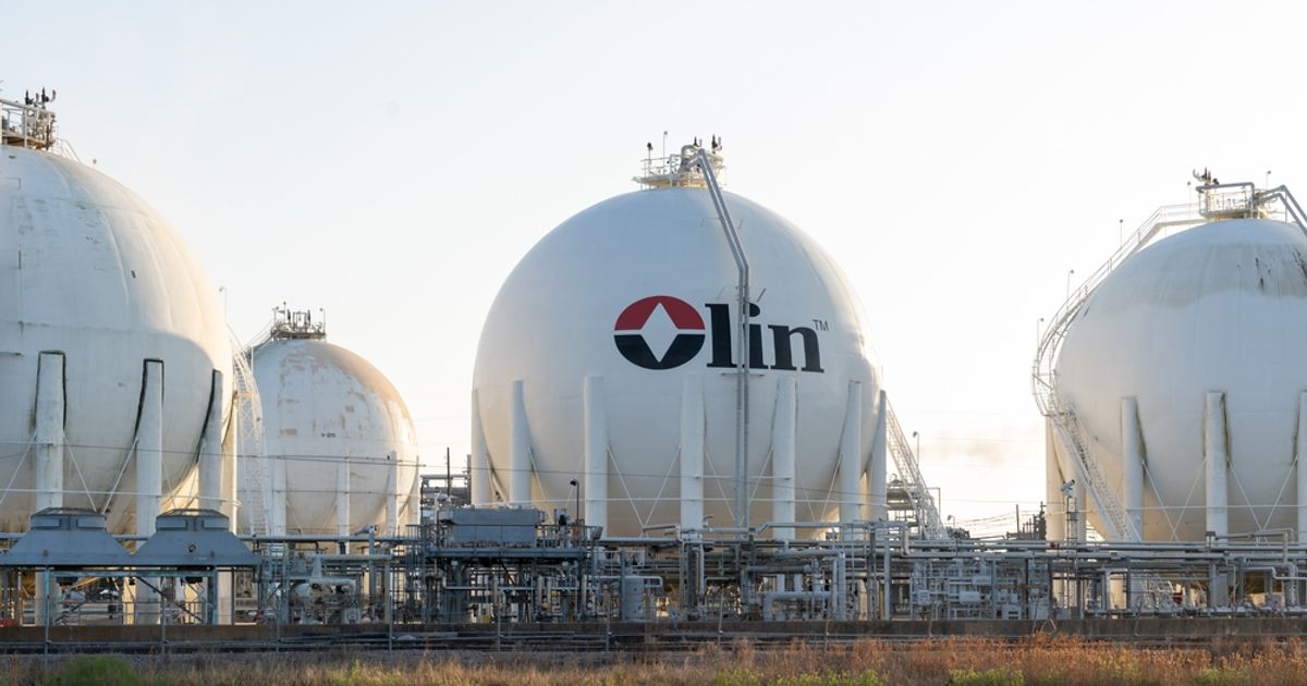 Olin Corp faces uphill battle if caustic chemical prices fall NYSEOLN