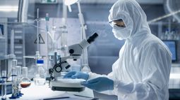 Biohazard researcher