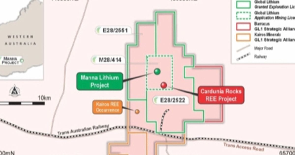 Global Lithium welcomes significant resource upgrade for Manna - Vimarsana News