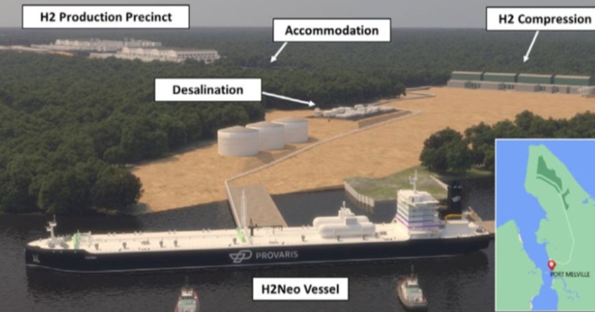 Provaris Energy completes design feasibility report for Tiwi H2 green hydrogen project - Vimarsana News