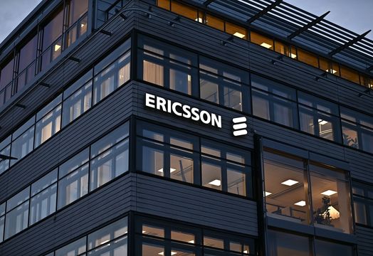 Ericsson sign on building