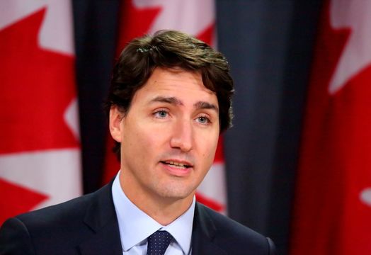Canadian prime minister Justin Trudeau