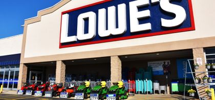 Lowe's stock up after reporting better-than-feared same-store sales |  NYSE:LOW