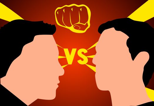 Zuckerberg vs Musk graphic