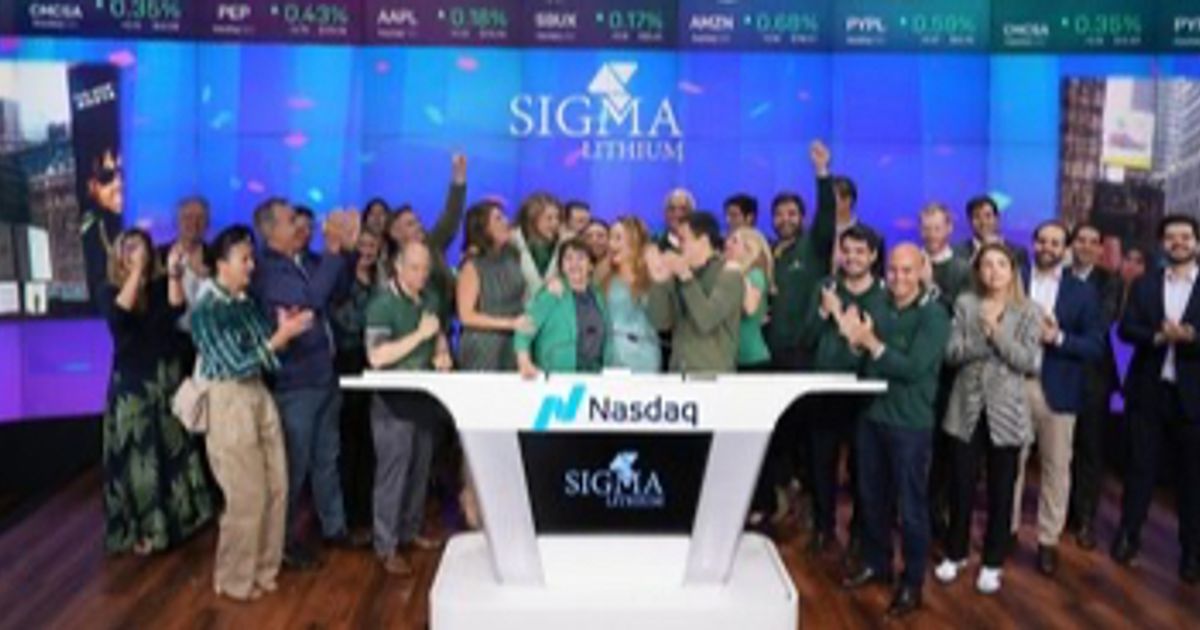 Sigma Lithium rings Nasdaq opening bell for NYC Climate Week - Vimarsana News
