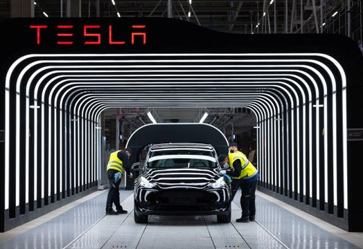 Tesla Inc - Tesla stock weighed down by&nbsp;unionization concerns amid UAW strike