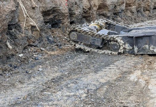 Mining at Bens Creek