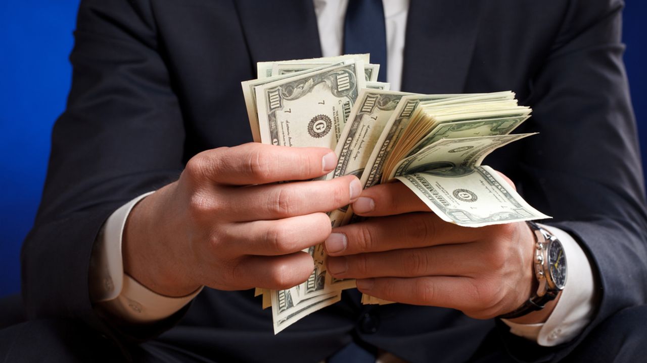 US dollars cash fine 