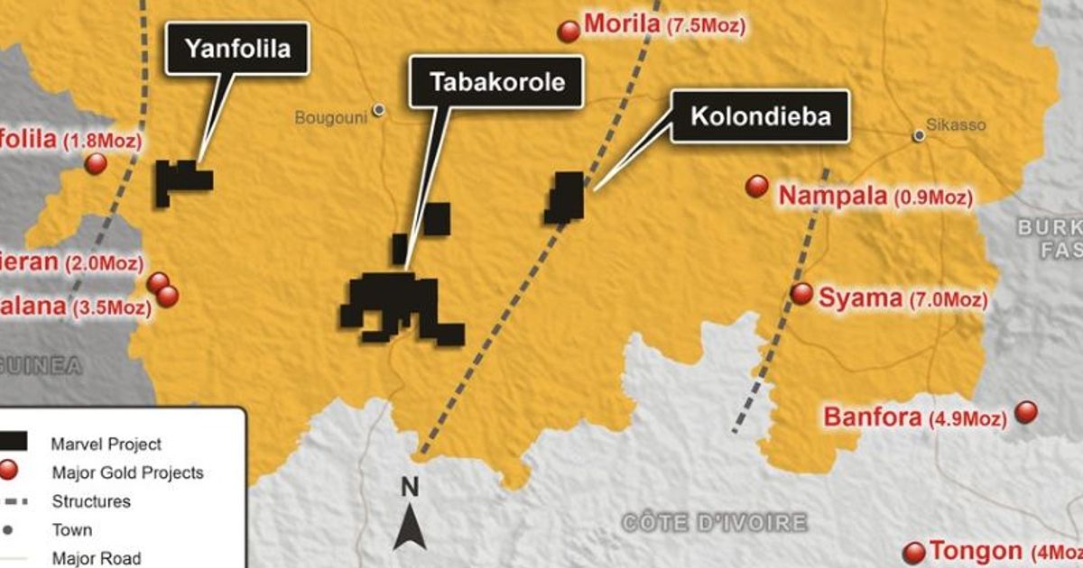 Marvel Gold Ltd's auger drilling points to further gold at Yanfolila in Mali - Vimarsana News