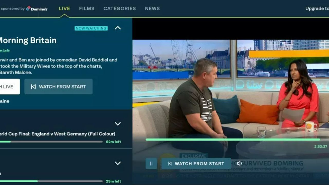 ITV viewership booms on new streaming service release | LSE:ITV