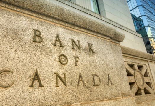 Bank of Canada logo on a building