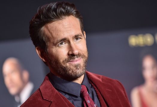 Celebrity investor Ryan Reynolds on a red carpet