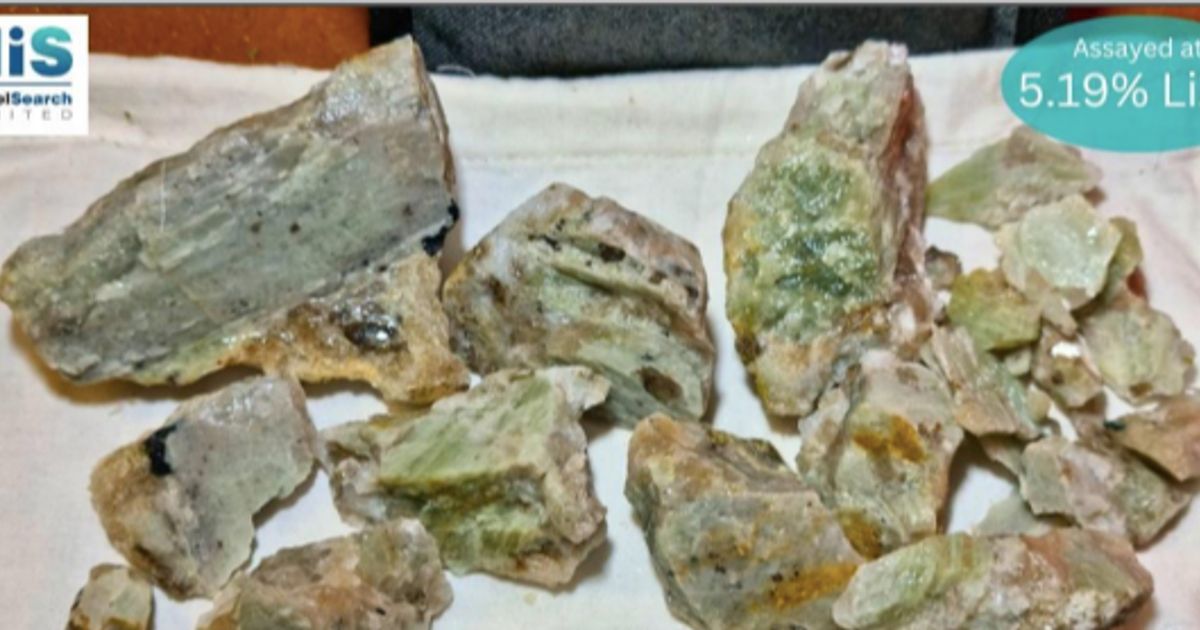 NickelSearch shares higher as it confirms high-grade lithium up to 5.19% in pegmatites at Carlingup - Vimarsana News