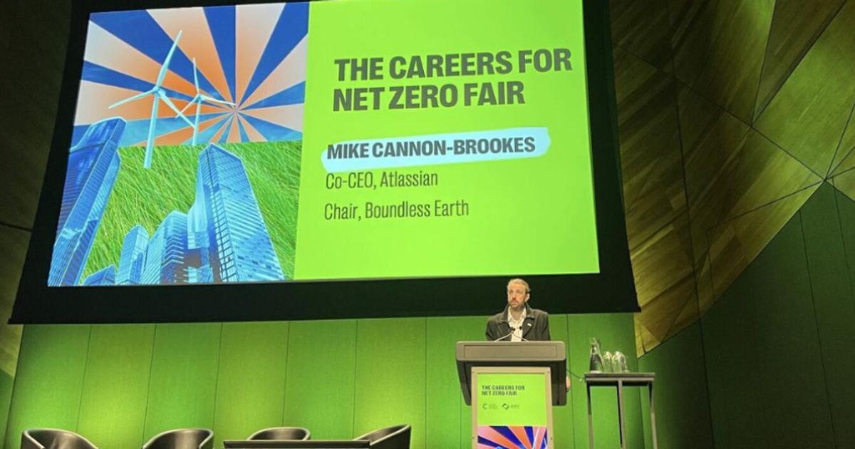 Atlassian's Mike Cannon-Brookes pushes for "clean economy" careers - Vimarsana News