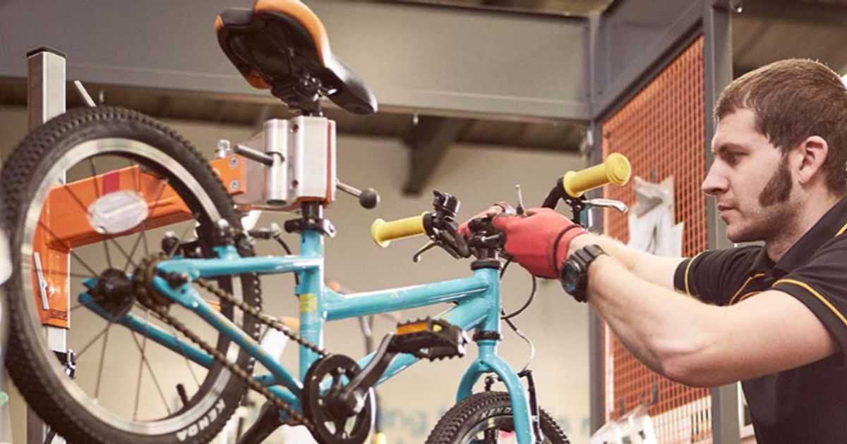 Tesco folding clearance bike