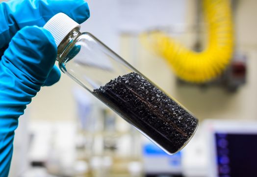 Graphite is a major component in electric vehicle batteries