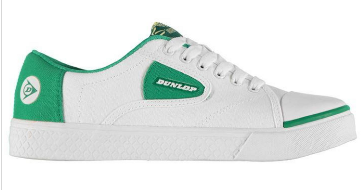 Dunlop green flash 1970s sale