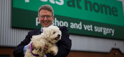 Pets at Home CEO Ian Kellett steps down as company reports first half profit decline LSE PETS