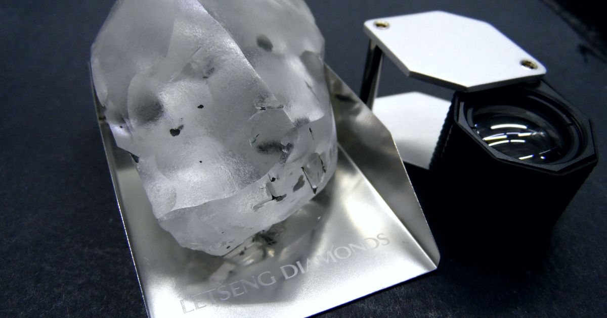 Gem unearths huge diamond of 'exceptional quality' at Letseng in Lesotho