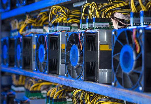 An illustration symbolizing blockchain