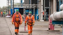 Centrica gas production engineers